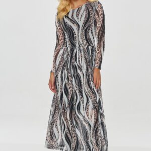 Sukienka Model M860 Wzór 52 - Makadamia