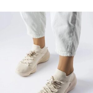 Beżowe buty sportowe damskie Côté - Solea