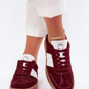 Buty Sportowe Model Daniel Lopez SS2D4023 Bordo - Step in style