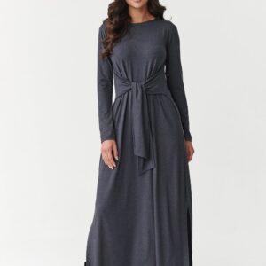 Sukienka Model M894 Antracyt - Makadamia