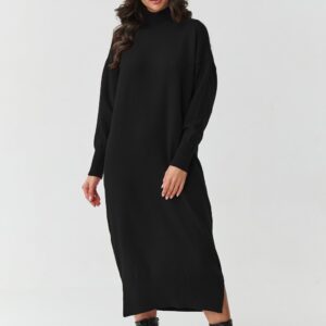 Sukienka Model S166 Black - Makadamia