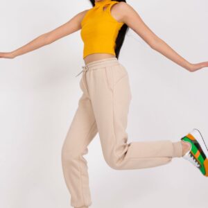 Spodnie Dresowe Model EM-DR-712.39P Beige - Ex Moda